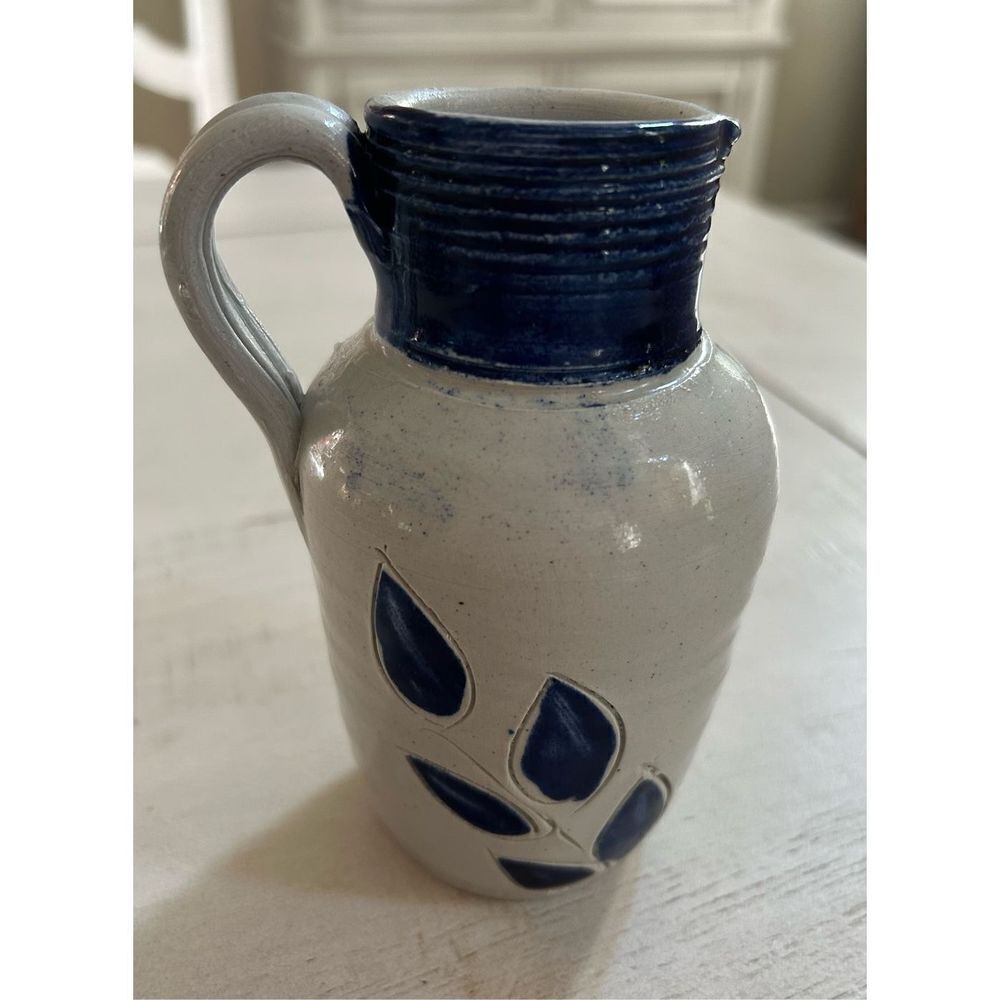 Williamsburg Pottery Vintage Salt Glazed Pitcher